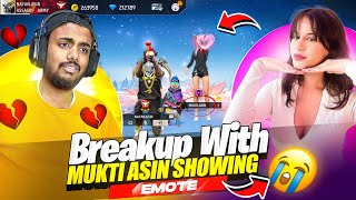 Egnoreing Prank On Mukti For 3 Months Gone Wrong 😱  Garena Free Fire Max [upl. by Abbub]