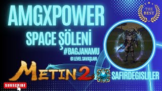 metin2tr Bagjanamu 61 Level Şaman AMGxPOWER Space Şöleni  Çan Savunmasından Kopuş Part1 [upl. by Hnahym152]