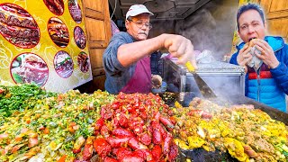 149 Morocco Fast Food  SANDWICH KING 🥙 Marrakesh Street Food Tour [upl. by Arelus]