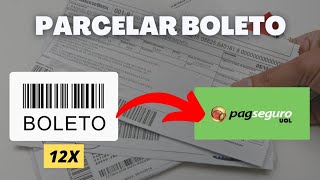 Como PARCELAR um boleto no PAGSEGURO PAGBANK [upl. by Fusuy]