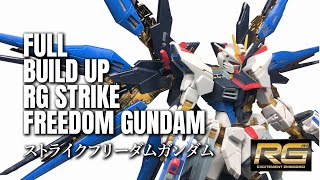 Full Build Review  RG 1144 Strike Freedom Gundam【ガンプラRG】 ストライクフリーダムガンダム 1080p [upl. by Didier]