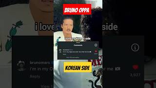 Bruno Oppa loves his Korean Side brunomars rosé apt kpop music pop [upl. by Eibob483]