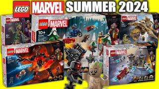 LEGO Marvel Summer 2024 Sets REVEALED [upl. by Anitsrik600]