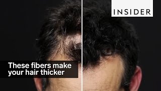 These hair fibers can make your hair appear thicker [upl. by Gabor]