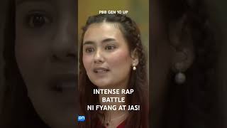 FYANG AT JAS NAGAWAY SA RAP BATTLE NG PBB [upl. by Rotow]