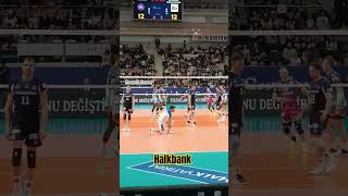 Halkbank Voleybol Takımı yenildi😭 [upl. by Letnahs]