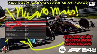 F1 2024 Como tirar a assistência de freio  Guia completo com calibração e dicas dentro da pista [upl. by Entroc]