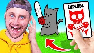 I GOT ATTACKED By a KITTEN Exploding Kittens [upl. by Talya]