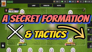 A Magical Secret Formation and tactics in Top Eleven 2024 [upl. by Terrej]