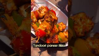 DHABA STYLE TANDOORI PANEER TIKKA RECIPIE paneertikka explore cooking snacks paneerrecipe veg [upl. by Xeno49]