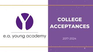 College Acceptances 2017 2024 [upl. by Janek]