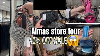 ALMAS LATEST COLLECTION AND SALE  STORE TOUR  FLAT 40 OFF [upl. by Wolsky660]