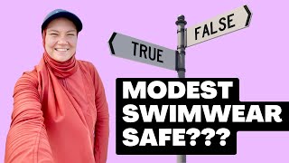 Is modest swimwear actually safe Sharing my thoughts as an experienced amp adventurous hijabi swimmer [upl. by Mathia]