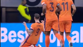 Wout Weghorst Penalty Goal vs Hungary Netherlands vs Hungary Highlights Uefa Nations League 2024 [upl. by Lahcar]