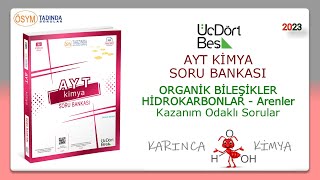 ÜçDörtBeş AYT Kimya Soru Bankası Çözümleri  Organik B Aromatik Bileşikler KOS Sayfa 328329 [upl. by Aivil947]