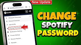 How to Change Spotify Password 2024 Android amp iOS [upl. by Floria426]