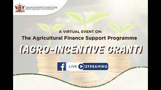 FACEBOOK LIVE STREAM AgroIncentive Grant [upl. by Lancelle560]