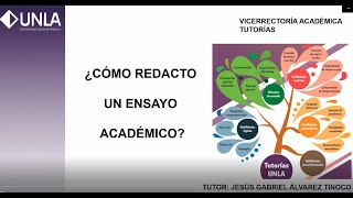 ¿Cómo redactar un ensayo académico [upl. by Naveb850]