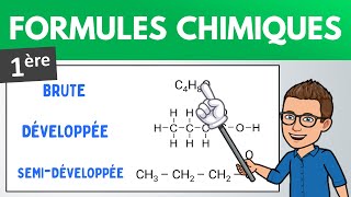 Formule brute développée semidéveloppée  PhysiqueChimie [upl. by Eloise]