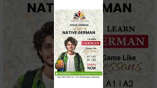 LEARN GERMAN Language with the experts at Erfolg German Language Classes Call 91 880 1180816 [upl. by Evetta]