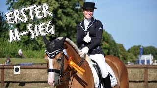 Turnier Dressurhaflinger Amani  Erster MSieg Usingen 2013 [upl. by Bbor]