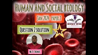 Human and Social Biology Question 2 Paper 2 Jan 2024 [upl. by Kaufmann464]