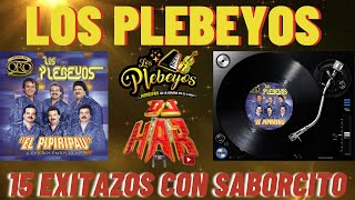 LOS PLEBEYOS 15 EXITAZOS DE PURO AMBIENTE Y SABORCITO PA BAILAR TODA LA NOCHE [upl. by Airetnahs]