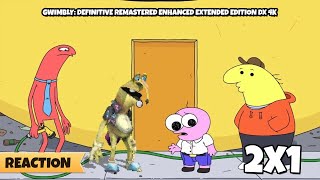 Smiling Friends  S02E01  Gwimbly Definitive Remastered Enhanced Extended Edition DX 4K  REACTION [upl. by Sulamith]