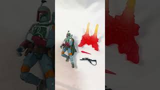 ROTJ Boba Fett  The Pit of Carkoon  Star Wars Blue Saga Line 118 scaled Action Figure [upl. by Ayom]