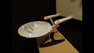 REVELL 1600 STAR TREK TOS USS ENTERPRISE NCC1701 [upl. by Atirb]