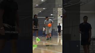 Exploding basketball prank 😂🤣 basketballchallenge funny prank [upl. by Anotyal]