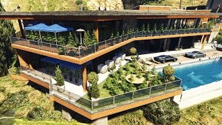 GTA 5 Mods Funny Moments  FRANKLINS WEED HOUSE [upl. by Mariko872]