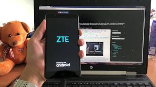 remove FRP lock ZTE BLADE Z MAX Z982 Google android 711 Nougat [upl. by Noxin]