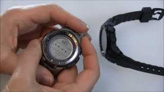 Casio Pro Trek PRW3000 Watch Review Features Comparisons Multiple Versions [upl. by Nwahsd]