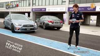 Infiniti Q50S Hybrid 眾多科技加持的豪華跑房車 體驗 [upl. by Fabria]