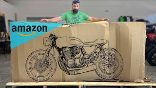 I Bought the CHEAPEST Cafe Racer Motorcycle on Amazon New [upl. by Maxi958]