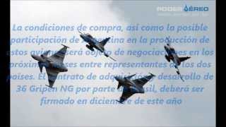 Saab Gripen NG si va a llagar a la Argentina¡¡ [upl. by Robbi]