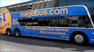 SEPTA Strike 2016 Day 6 11616 Megabus 2015 Van Hool TD925 849 [upl. by Schenck187]