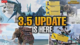 Aggressive 35 Winters update is here😯🔥  shorts bgmilive pubglive [upl. by Harding]