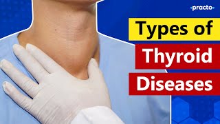 Diseases of Thyroid  Thyroiditis Symptoms  Goitre Types and Treatment In Hindi  Practo [upl. by Spike]