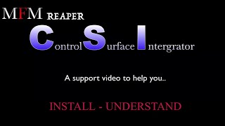 CSI  FROM INSTALL TO UNDERSTAND [upl. by Daisy743]