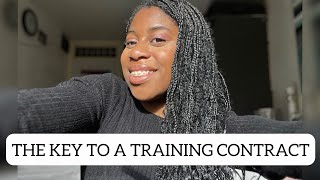 HOW TO GET A TRAINING CONTRACT  StoryTime amp Tips for securing a Training Contract [upl. by Ynaffet720]