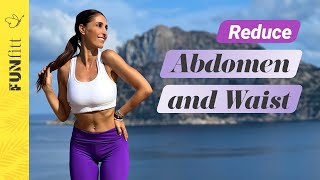 How to Reduce Belly and Waist  Standing Exercises for Quick Results [upl. by Osana549]