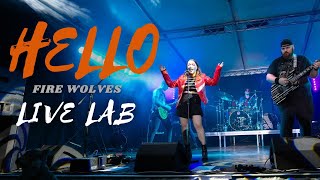 Hello  FIRE WOLVES Live at LAB Thionville [upl. by Ioj]