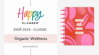 Diář 2024 Happy Planner  Organic Wellness [upl. by Aivirt]