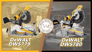 Dewalt DWS779 vs DWS780 Which Miter Saw is Right for You  Woodworking Tool Guide [upl. by Novehs]