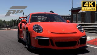 Forza Motorsport 8 Gameplay  Porsche GT3 RS 2016 Timed Lap on the Nurburgring Nordschleife 4K 60 [upl. by Buroker]