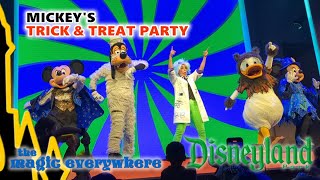 4k Mickeys Trick amp Treat Party at Disneys California Adventure [upl. by Aryl638]