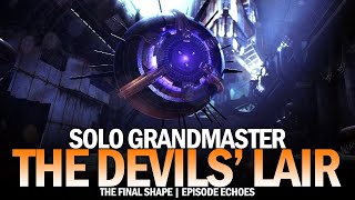 Solo GM Nightfall The Devils Lair on a Warlock with only Bows Destiny 2The Final Shape [upl. by Chui]