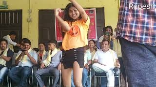 choli Ali choto vo nepali song welcome dance performance video  janta bahumukhi campus itahari [upl. by Weinreb]